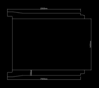 Ø1200 mm MUFLU BETONARME BORU