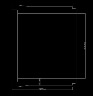 Ø1400 mm MUFLU BETONARME BORU